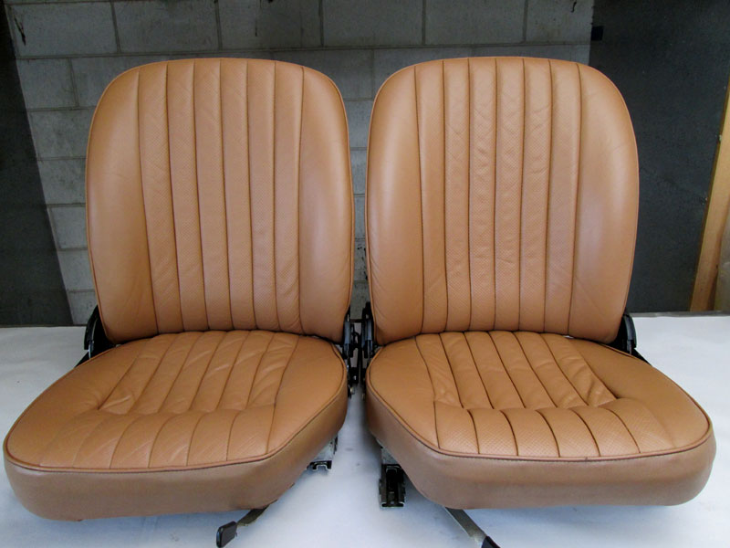 Refinished E-type seats