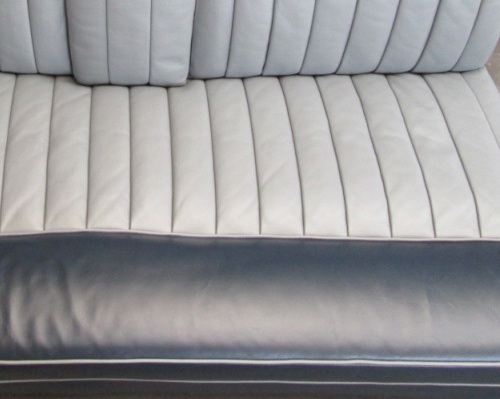Bentley Leather Restored To Original Condition - before