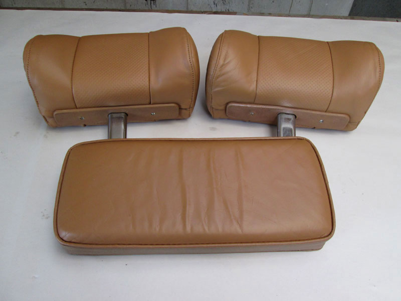 completed headrests and lid after resurfacing