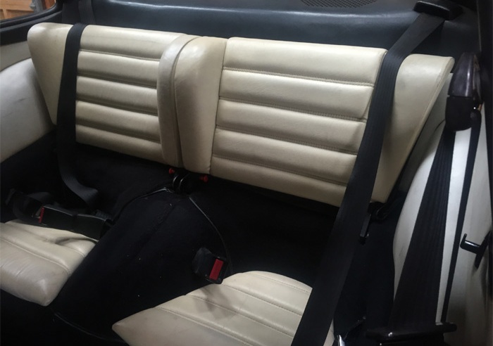 the rear seating area
