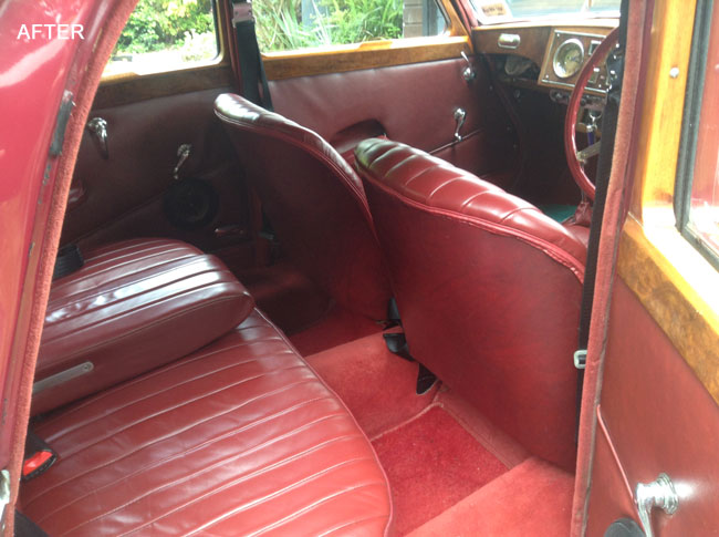 fitted rear seats
